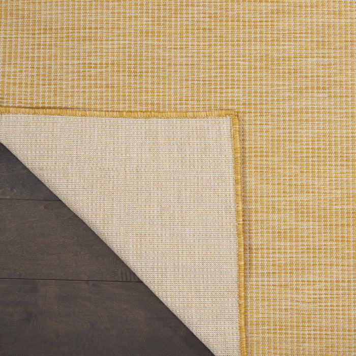 12' Power Loom Runner Rug - Yellow