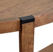 Kaysen - Demilune Sofa Table - Dark Brown Magnussen Furniture
