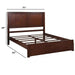 Bed With 2 Panel Headboard Home Essentials