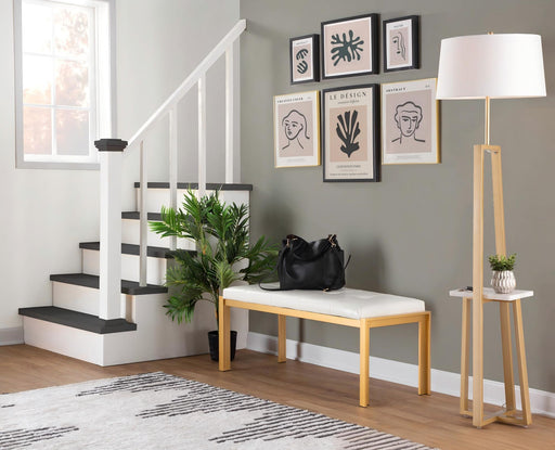 Cosmo - Shelf Contemporary / Glam Floor Lamp Lumi Source