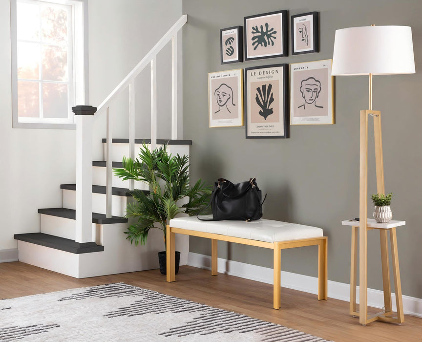 Cosmo - Shelf Contemporary / Glam Floor Lamp Lumi Source