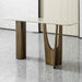 Console Table - Antique Bronze / Beige Home Essentials