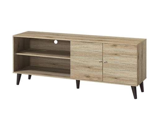 Amidon - TV Stand, With 2 Storage Shelves And 1 Cabinet US Pride