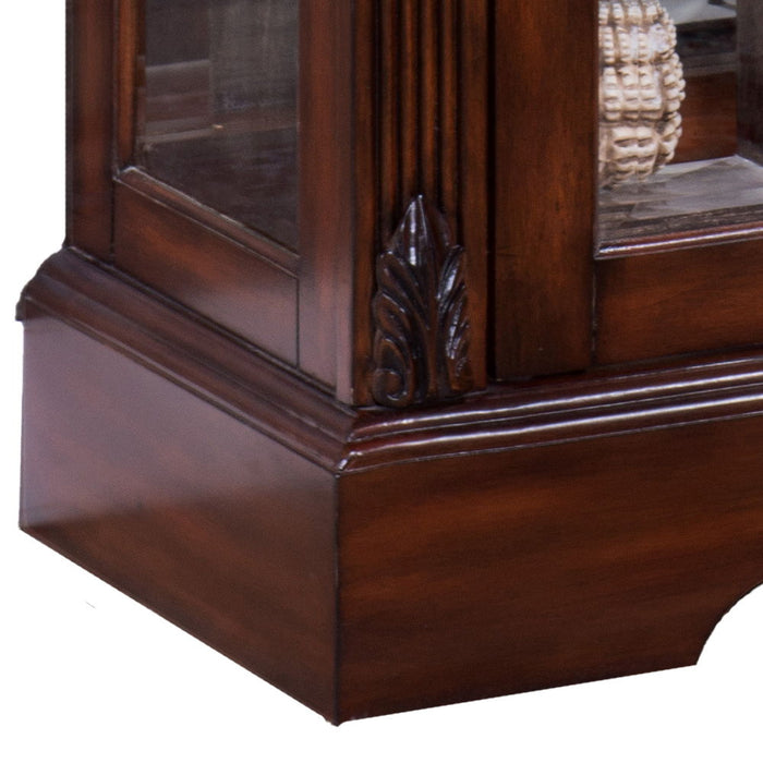 Addy - Curio Cabinet - Cherry ACME