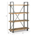 Forestmin - Bookcase - Brown / Black Signature Design by Ashley®