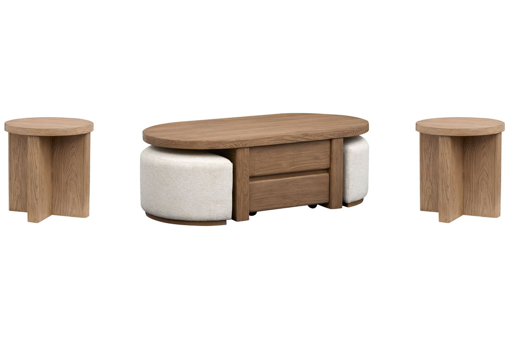 Hayden - Lift Top Storage Cocktail Table Set Magnussen Furniture