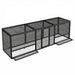 Thickened Chicken Coop For Outdoor - Black / Silver Daily Nest