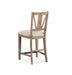 Paxton Place - Counter Chair With Upholstered Seat (Set of 2) - Dovetail Gray Magnussen Furniture