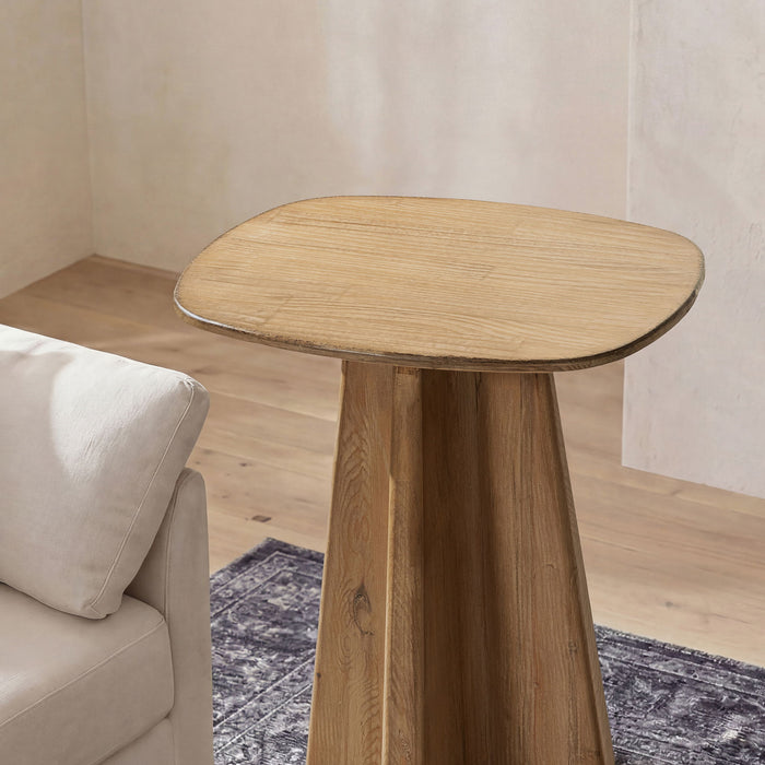 Clarence - Rectangular End Table - Antique Brown Jennifer Taylor Home
