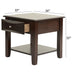 Simple Style Table With Shelf Home Essentials