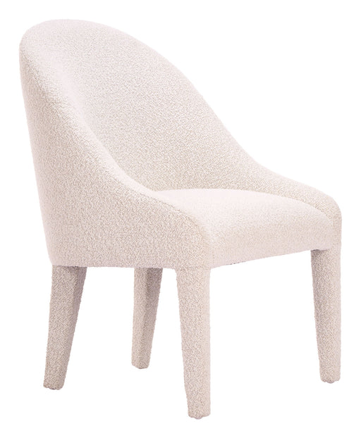Domo - Dining Chair - White / Ivory Zuo Modern
