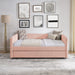 Upholstered Daybed With Pop Up Trundle Home Essentials