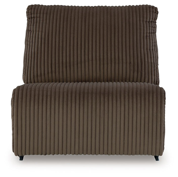 Top Tier - Armless Chair - Chocolate Signature Design by Ashley®