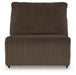 Top Tier - Armless Chair - Chocolate Signature Design by Ashley®