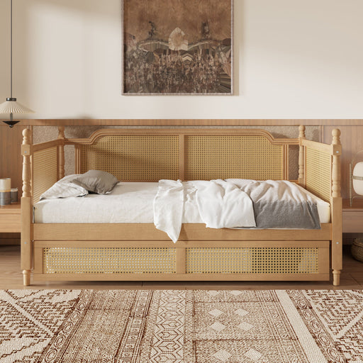 Traditional Style Daybed With Trundle Hearth and Haven