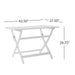 Positano - Foldable Dining Set Noble House