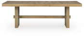 Lasinger - Rectangular Dining Room Extension Table - Light Brown Signature Design by Ashley®