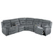 Power Reclining Sectional Set With Console Cup Holders Home Essentials