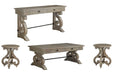 Tinley Park - Rectangular Cocktail Table Set Magnussen Furniture