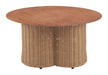 Soka - Outdoor Coffee Table - Natural Zuo Modern