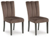 Jeshina - Dining Upholstered Side Chair (Set of 2) - Mocha Signature Design by Ashley®