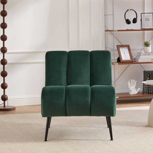 Upholstered Armless Chair For Living Room Home Essentials