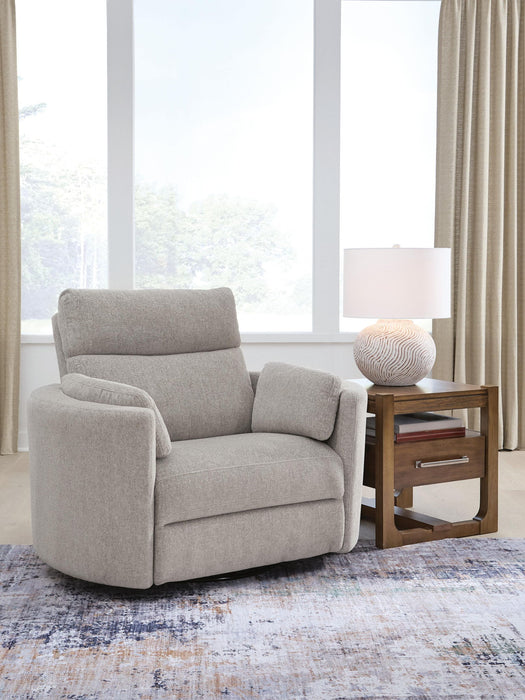 ModMax Luxe - Swivel Glider Power Recliner - Flint Benchcraft®
