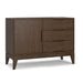 Harper - 3 Drawer Sideboard - Walnut Brown Simpli-Home
