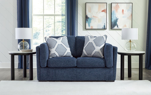 Evansley - Loveseat - Navy Benchcraft®