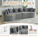 Sectional Sofa, Oversized 4 Seater With Deep Seat Design Home Essentials