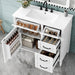 Modern Bathroom Vanity With Sink Top, Flip Drawer Design Hearth and Haven