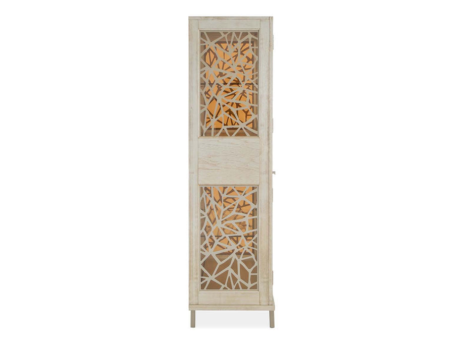 Lenox - Display Cabinet - Warm Silver Magnussen Furniture