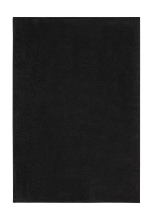 7' X 10' Stain Resistant Indoor / Outdoor Area Rug - Black