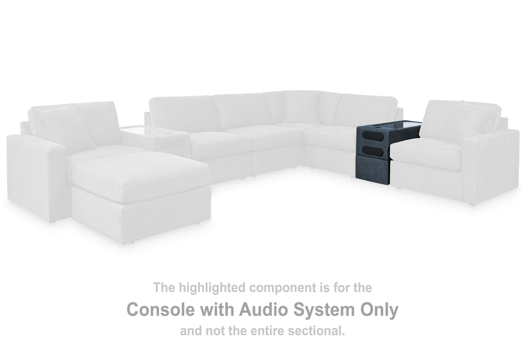Modmax - Console With Audio System - Ink Signature Design by Ashley®