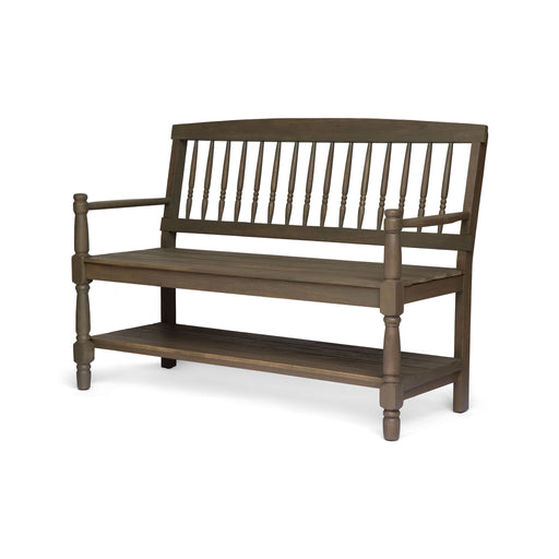 Imperial - Bench With Built In Shelf Noble House