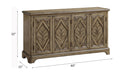 Orana - Console Cabinet - Oak ACME