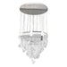 Michael Amini Lighting - Sheer Waves 18-Light Modern LED Chandelier - Chrome Michael Amini