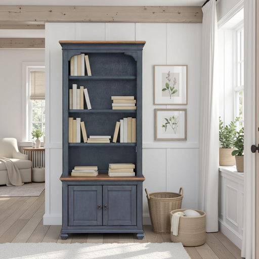 Universal Pier Bookcase - Blue Home Essentials