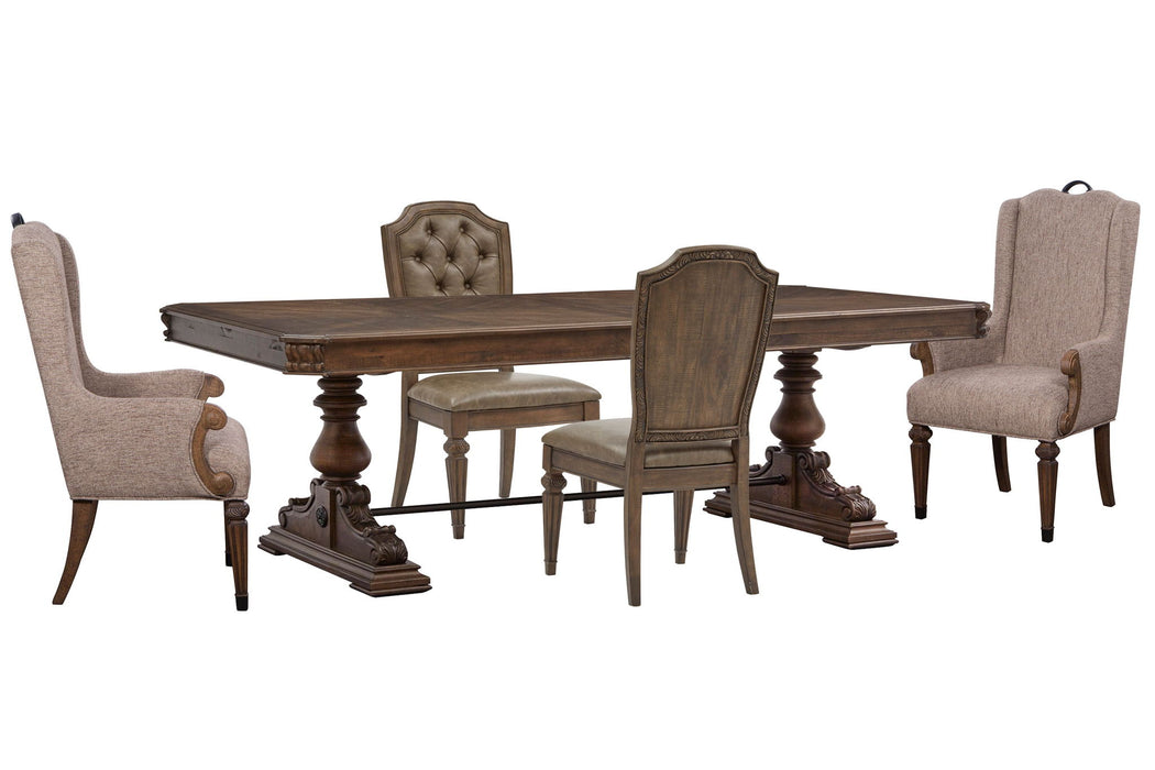 Durango - Extendable Trestle Dining Table Set Magnussen Furniture