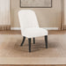 Bangor - Upholstered Dining Side Chair (Set of 2) - Black / Cream Furniture Max