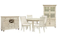 Newport - Extendable Round Dining Table Set Magnussen Furniture