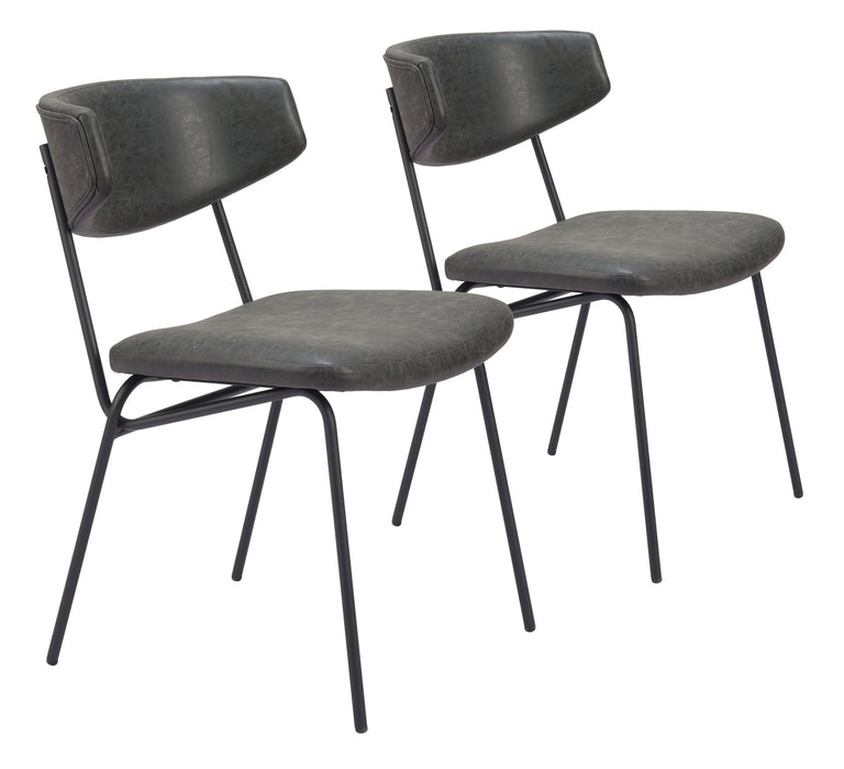 Charon - Dining Chair (Set of 2) Zuo Modern