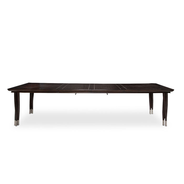 Paris Chic - Rectangular Dining Table - Espresso Brown