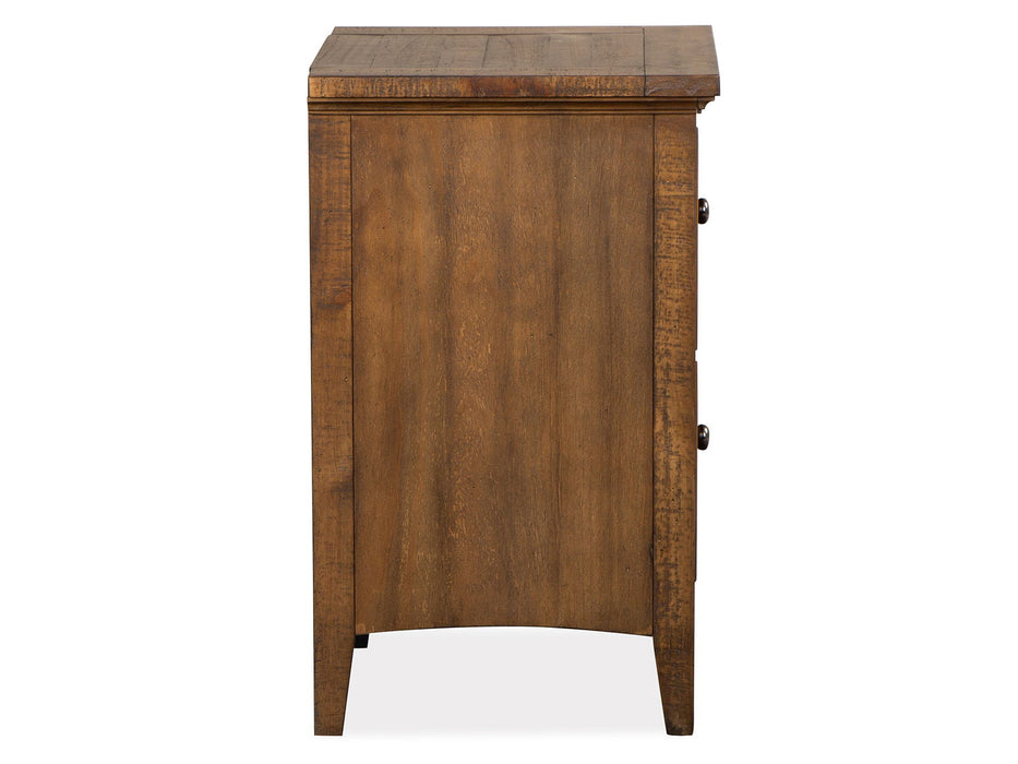 Bay Creek - Small Drawer Nightstand - Toasted Nutmeg Magnussen Furniture