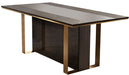 Essenza - Dining Table - Dark Brown Arredoclassic Italy