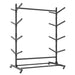 Freestanding Kayak Storage Rack With Lockable Wheels For Kayak, Canoe, Sup & Surfboard Daily Nest