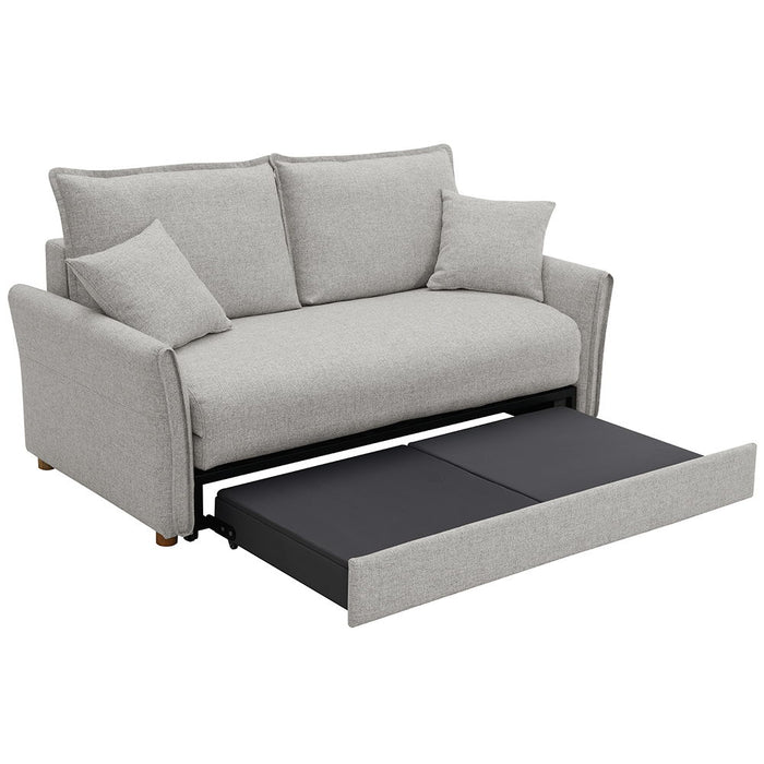 Oran - Sofa With Sleeper - Gray Chenille ACME