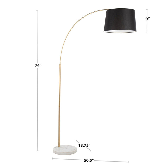 March - Contemporary Design Floor Lamp Lumi Source