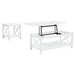 Slater - Table Set With X-Frame Design Furniture Max