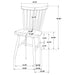 Hayward - Dining Side (Set of 2) - Black Furniture Max